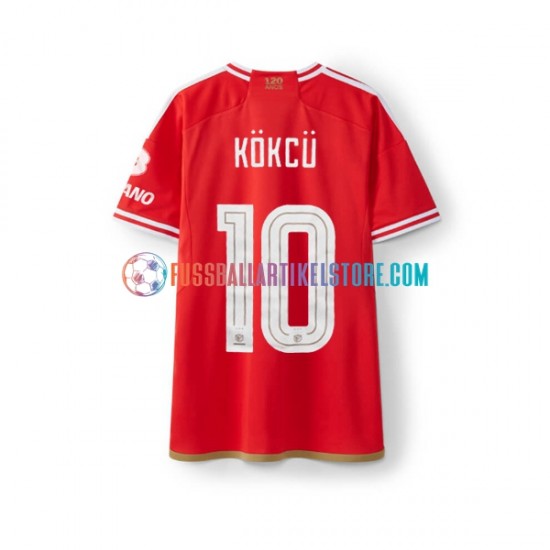 Benfica Heimausrüstung Orkun Kokcu 10 2023-2024 Herren Trikot S/S