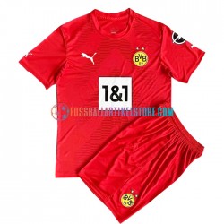 Borussia Dortmund Heimausrüstung Torwart 2022-2023 Kinder Set(Trikot und Hose) S/S