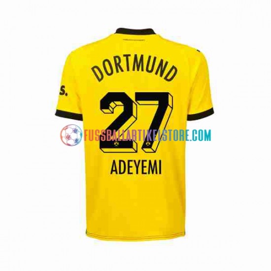 Borussia Dortmund Heimausrüstung Karim Adeyemi 27 2023-2024 Herren Trikot S/S