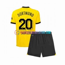 Borussia Dortmund Heimausrüstung Marcel Sabitzer 20 2023-2024 Kinder Set(Trikot und Hose) S/S