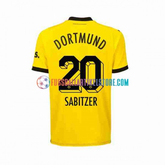 Borussia Dortmund Heimausrüstung Marcel Sabitzer 20 2023-2024 Herren Trikot S/S