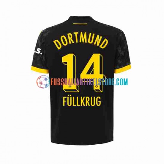 Borussia Dortmund Auswärtsausrüstung Niclas Fullkrug 14 2023-2024 Herren Trikot S/S