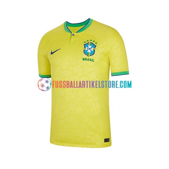 Brasilien Heimausrüstung World Cup 2022 Herren Trikot S/S