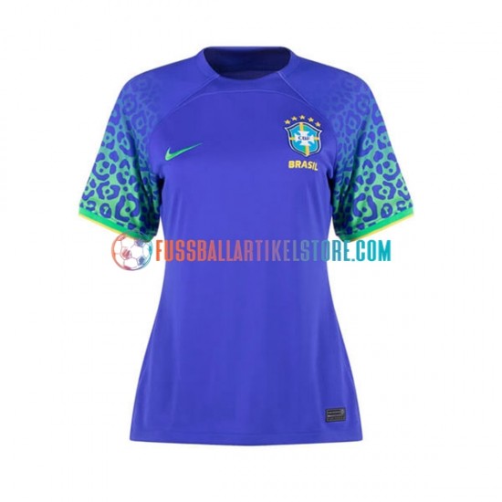 Brasilien Auswärtsausrüstung frauen trikot World Cup 2022 S/S