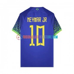 Brasilien Auswärtsausrüstung Neymar JR 10 World Cup 2022 Herren Trikot S/S