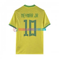 Brasilien Heimausrüstung Neymar JR 10 World Cup 2022 Herren Trikot S/S