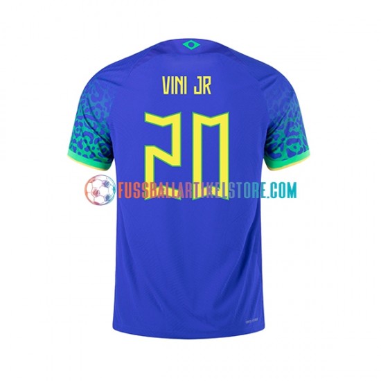 Brasilien Auswärtsausrüstung Vinicius Junior 20 World Cup 2022 Herren Trikot S/S