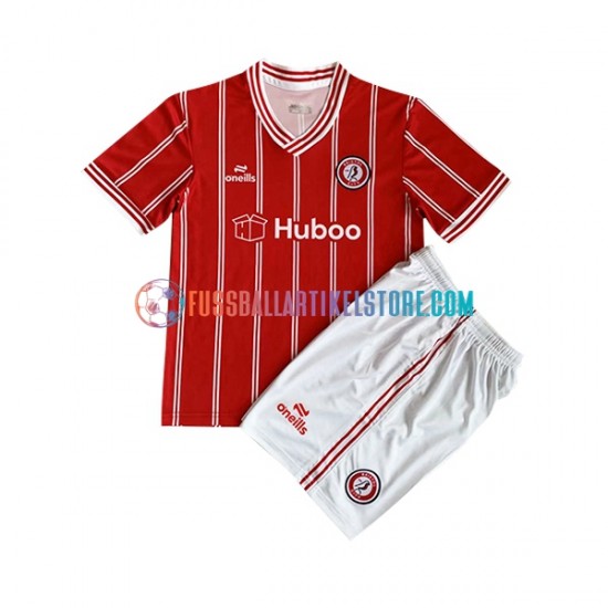 Bristol City Heimausrüstung 2023-2024 Kinder Set(Trikot und Hose) S/S