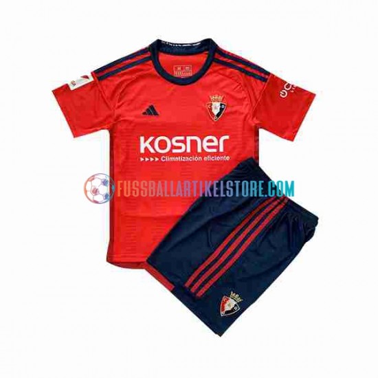 CA Osasuna Heimausrüstung 2023-2024 Kinder Set(Trikot und Hose) S/S