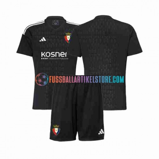 CA Osasuna Auswärtsausrüstung Torwart 2023-2024 Kinder Set(Trikot und Hose) S/S