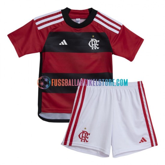 CR Flamengo Heimausrüstung 2023-2024 Kinder Set(Trikot und Hose) S/S