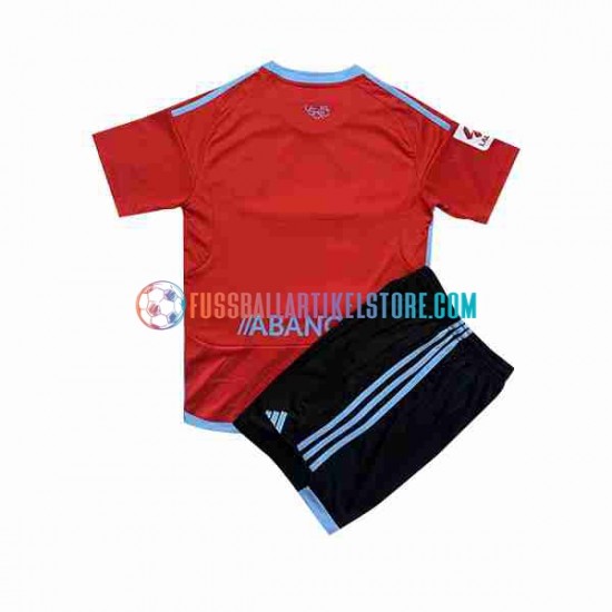 Celta de Vigo Auswärtsausrüstung 2023-2024 Kinder Set(Trikot und Hose) S/S