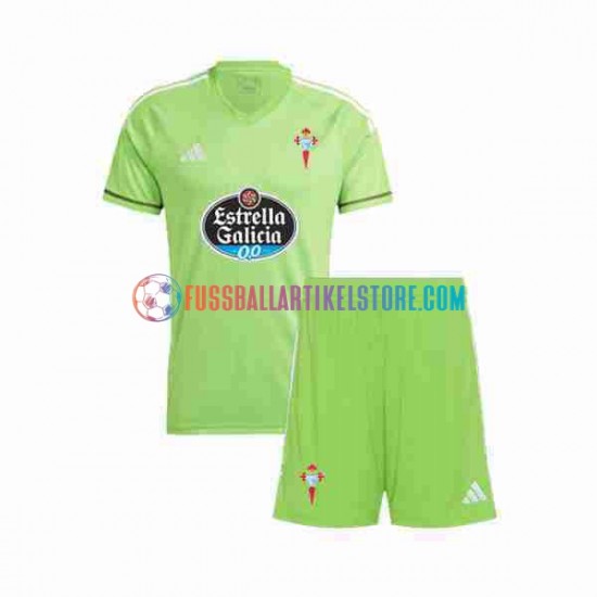 Celta de Vigo Heimausrüstung Torwart 2023-2024 Kinder Set(Trikot und Hose) S/S