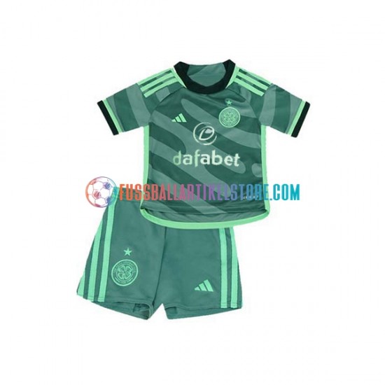 Celtic Glasgow Ausweichausrüstung 2023-2024 Kinder Set(Trikot und Hose) S/S