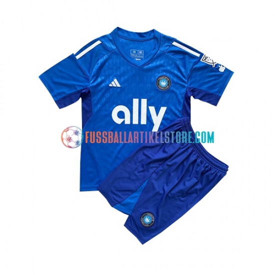 Charlotte FC Auswärtsausrüstung Torwart 2023 Kinder Set(Trikot und Hose) S/S