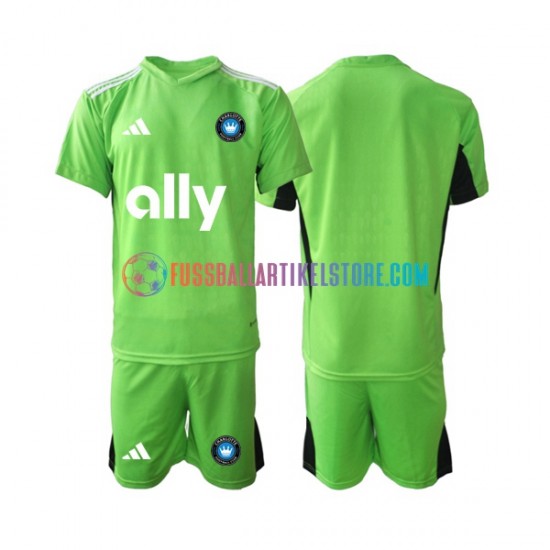 Charlotte FC Heimausrüstung Torwart 2023-2024 Kinder Set(Trikot und Hose) S/S