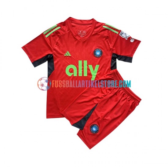 Charlotte FC Ausweichausrüstung Torwart 2023 Kinder Set(Trikot und Hose) S/S