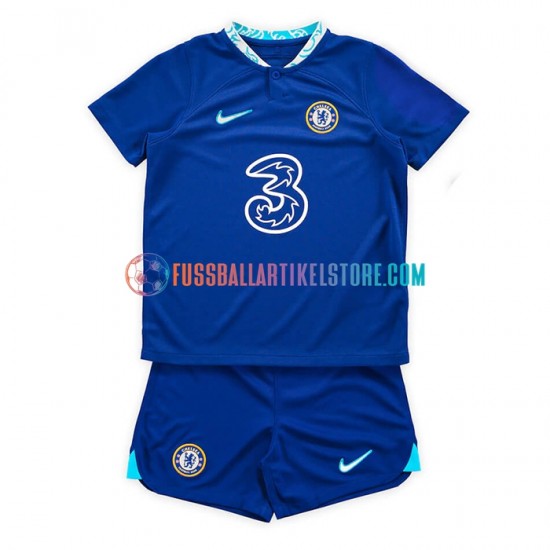 Chelsea Heimausrüstung 2022-2023 Kinder Set(Trikot und Hose) S/S