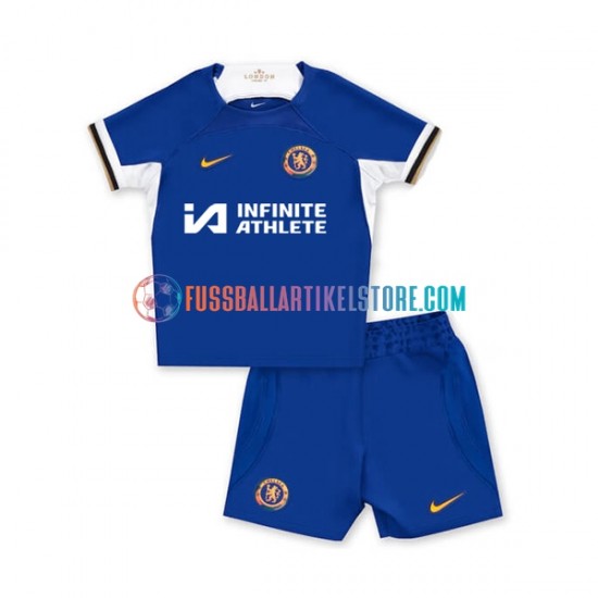 Chelsea Heimausrüstung 2023-2024 Kinder Set(Trikot und Hose) S/S