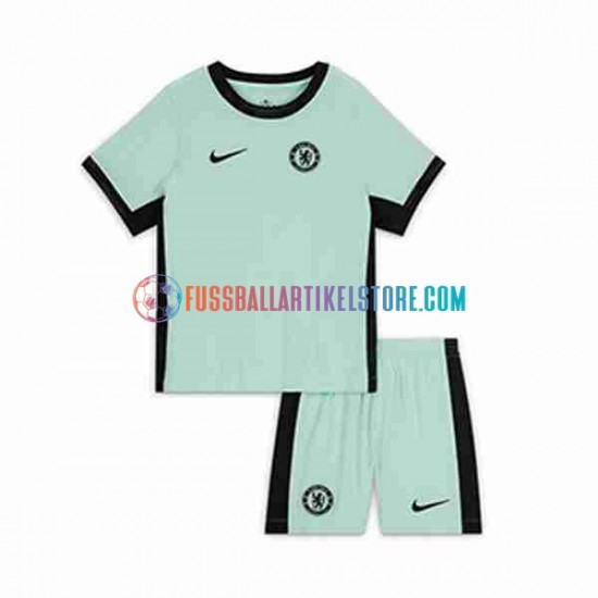 Chelsea Ausweichausrüstung 2023-2024 Kinder Set(Trikot und Hose) S/S