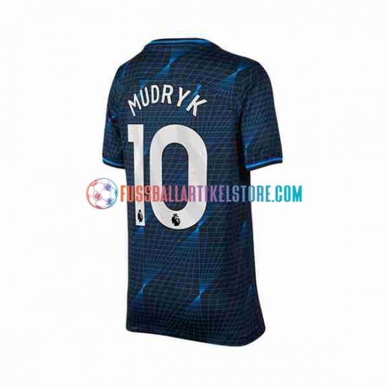 Chelsea Auswärtsausrüstung Mykhaylo Mudryk 10 2023-2024 Herren Trikot S/S