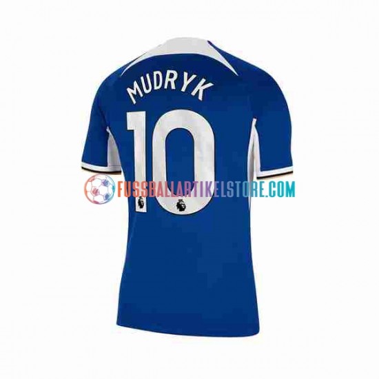 Chelsea Heimausrüstung Mykhaylo Mudryk 10 2023-2024 Herren Trikot S/S