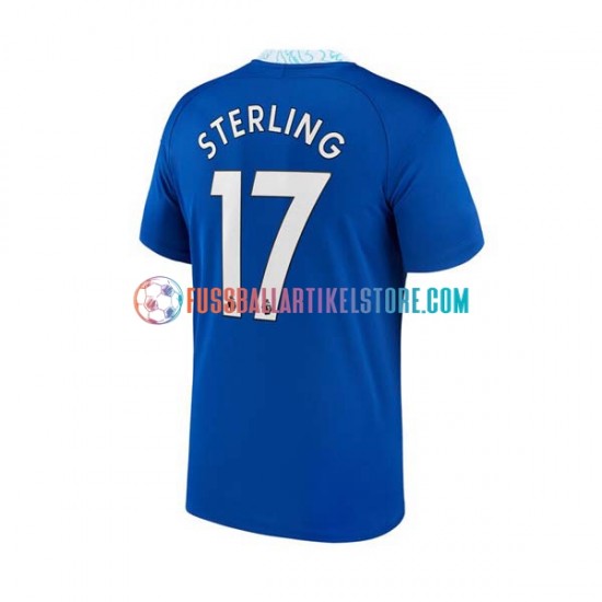 Chelsea Heimausrüstung Raheem Sterling 17 2022-2023 Herren Trikot S/S