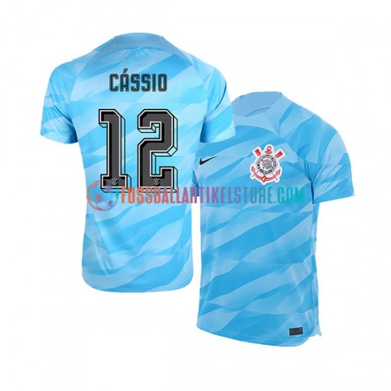 Corinthians Heimausrüstung Torwart Cassio 12 2023-2024 Herren Trikot S/S