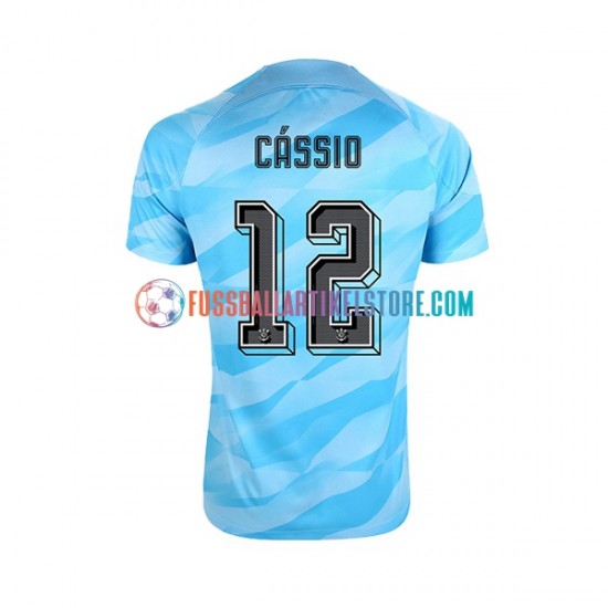 Corinthians Heimausrüstung Torwart Cassio 12 2023-2024 Herren Trikot S/S