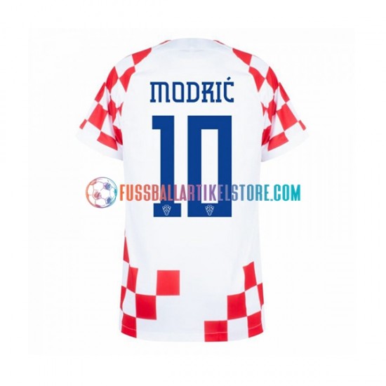 Kroatien Heimausrüstung Modrić 10 World Cup 2022 Herren Trikot S/S