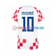 Kroatien Heimausrüstung Modrić 10 World Cup 2022 Herren Trikot S/S