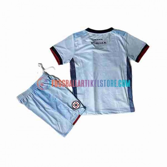 Cruz Azul Auswärtsausrüstung 2023-2024 Kinder Set(Trikot und Hose) S/S