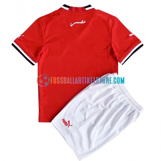 Ägypten Heimausrüstung 2022 Kinder Set(Trikot und Hose) S/S