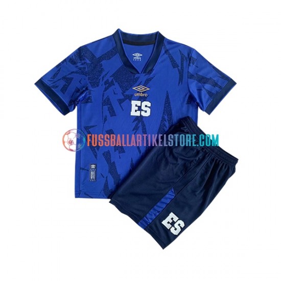 EL Salvador Heimausrüstung 2023 Kinder Set(Trikot und Hose) S/S