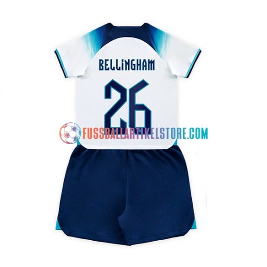 England Heimausrüstung Bellingham 26 World Cup 2022 Kinder Set(Trikot und Hose) S/S