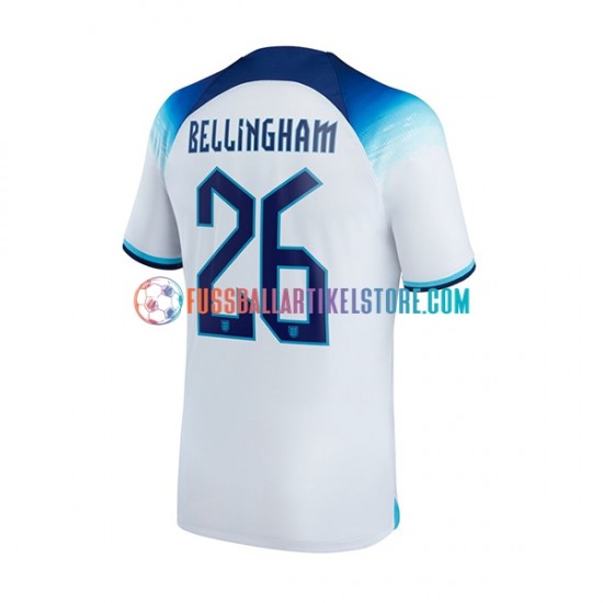 England Heimausrüstung Bellingham 26 World Cup 2022 Herren Trikot S/S