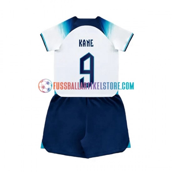 England Heimausrüstung Kane 9 World Cup 2022 Kinder Set(Trikot und Hose) S/S