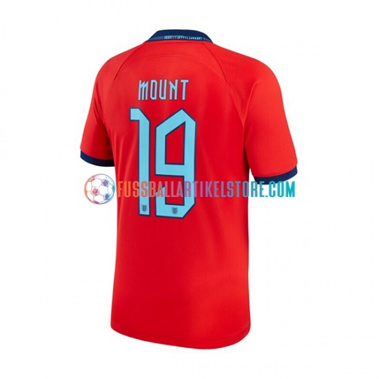 England Auswärtsausrüstung Mount 19 World Cup 2022 Herren Trikot S/S