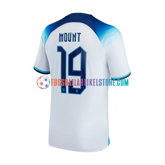 England Heimausrüstung Mount 19 World Cup 2022 Herren Trikot S/S