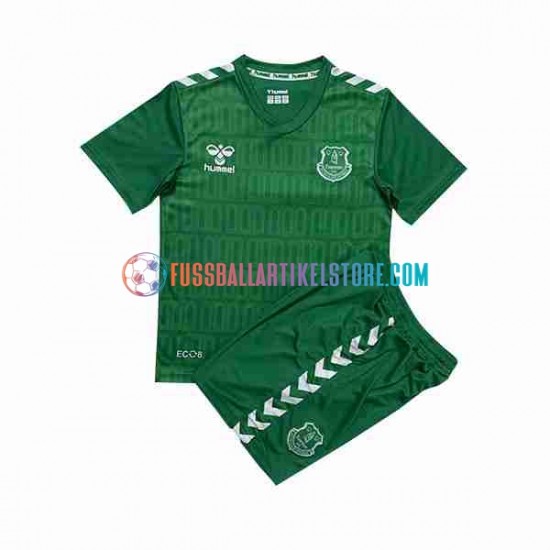 Everton Heimausrüstung Torwart 2023-2024 Kinder Set(Trikot und Hose) S/S