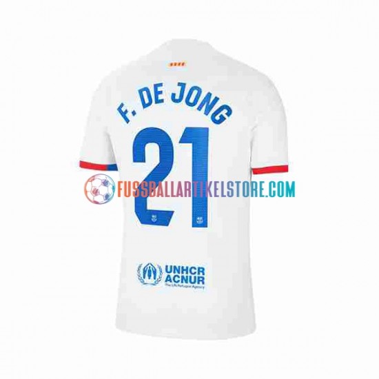 FC Barcelona Auswärtsausrüstung Frenkie de Jong 21 2023-2024 Herren Trikot S/S