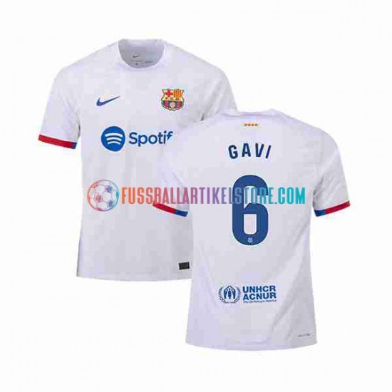 FC Barcelona Auswärtsausrüstung GAVI 6 2023-2024 Herren Trikot S/S