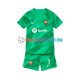 FC Barcelona Heimausrüstung Torwart Ter Stegen 1 2023-2024 Kinder Set(Trikot und Hose) S/S