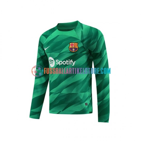 FC Barcelona Heimausrüstung Torwart Ter Stegen 1 2023-2024 Herren Trikot L/S