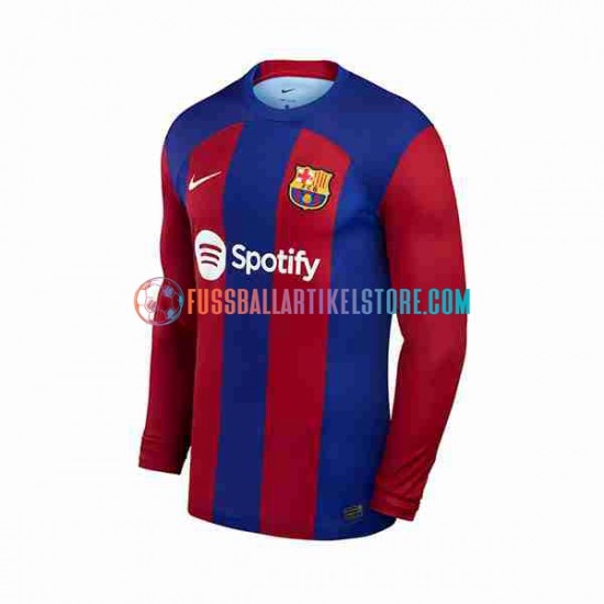 FC Barcelona Heimausrüstung 2023-2024 Herren Trikot L/S