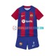 FC Barcelona Heimausrüstung Ousmane Dembele 7 2023-2024 Kinder Set(Trikot und Hose) S/S