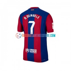 FC Barcelona Heimausrüstung Ousmane Dembele 7 2023-2024 Herren Trikot S/S