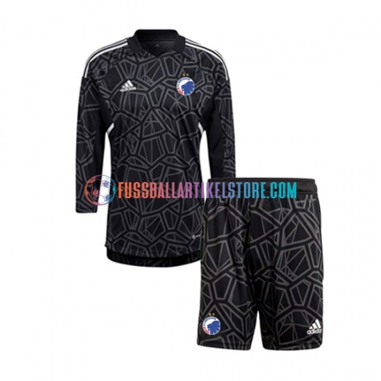 FC Kopenhagen Heimausrüstung Torwart 2022-2023 Kinder Set(Trikot und Hose) L/S