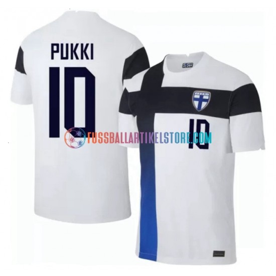 Finnland Heimausrüstung Teemu Pukki 10 Euro 2020 Herren Trikot S/S