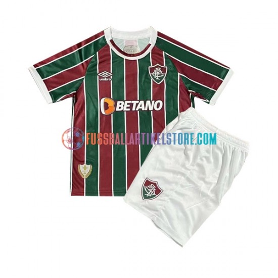 Fluminense Heimausrüstung 2023-2024 Kinder Set(Trikot und Hose) S/S